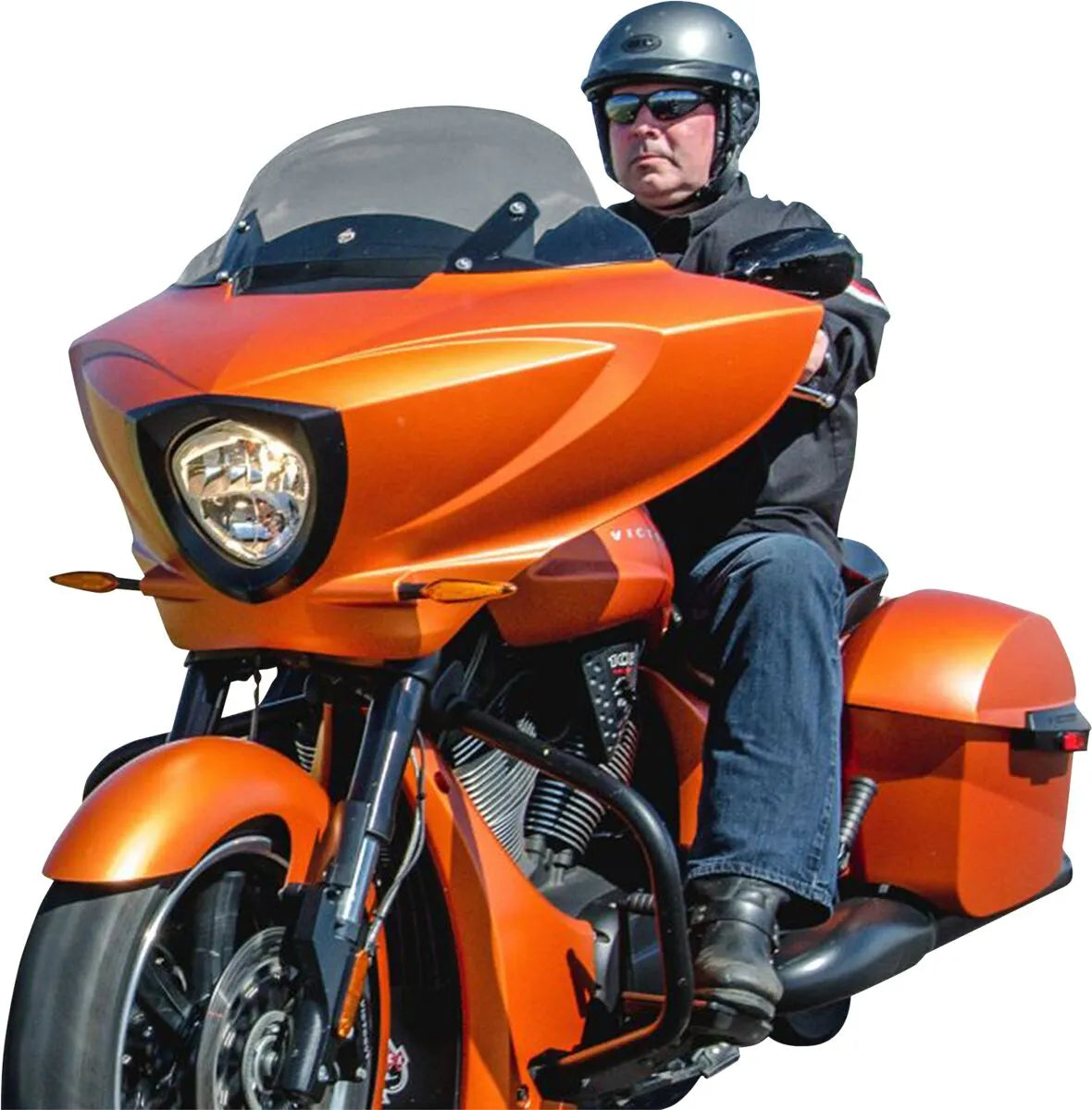 Klock Werks Low Flare Windshield - Tinted