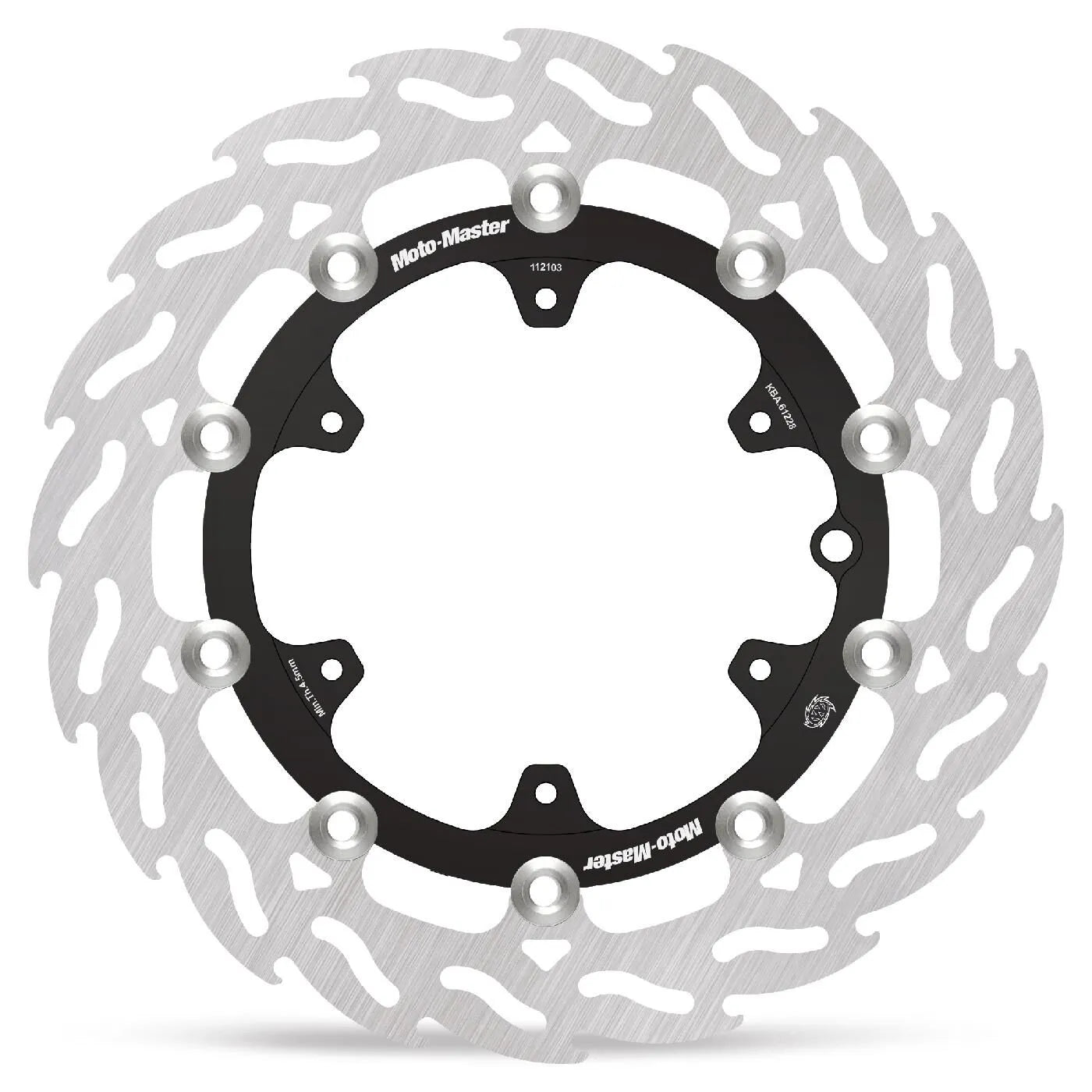Moto-master Flame Series Floating Brake Rotor - Front