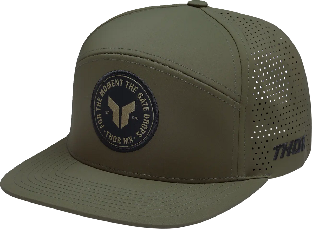 Thor Badge Flat Bill Snapback Hat