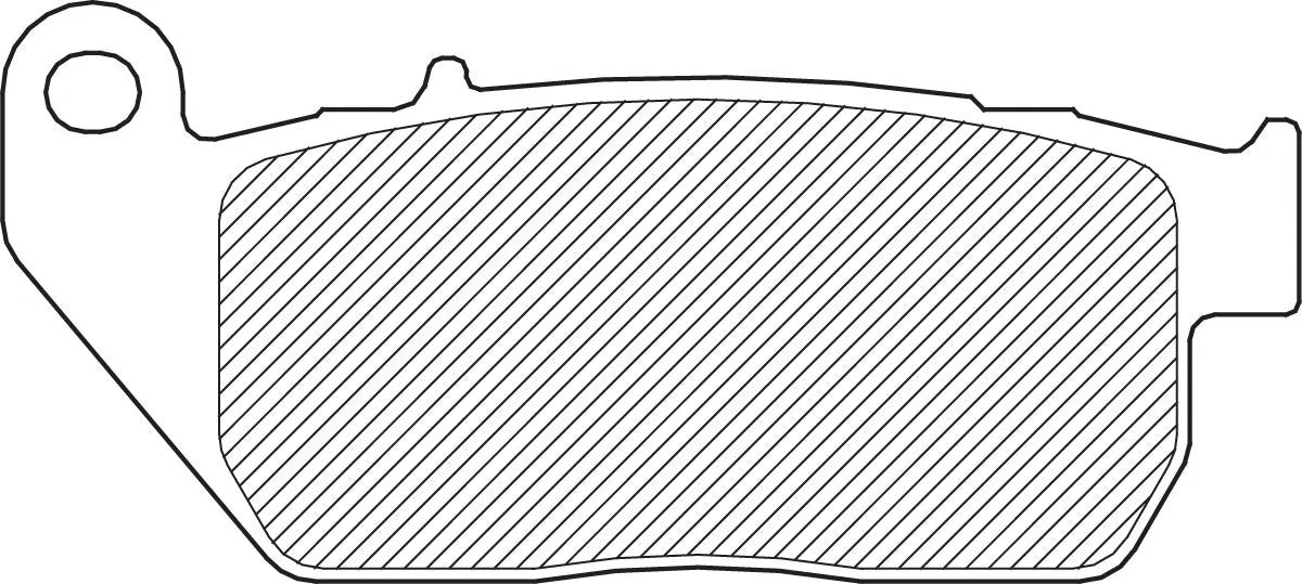 Drag Specialties Sintered Metal Brake Pads For Harley/buell - Front