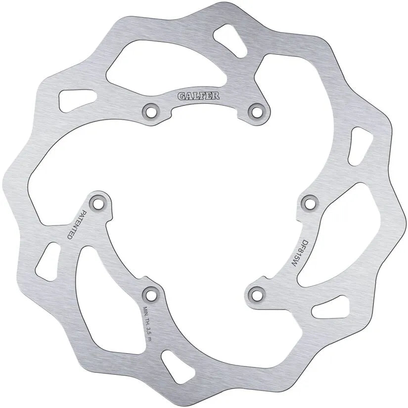 Galfer Wave Brake Rotor For Motorcycles - Rear