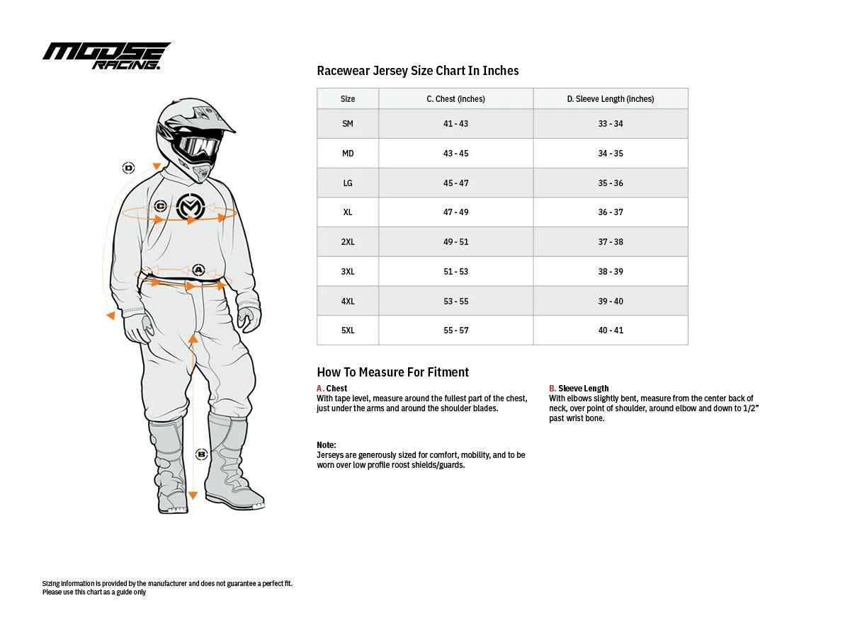 Moose Offroad Agroid Jersey - Blue/Orange