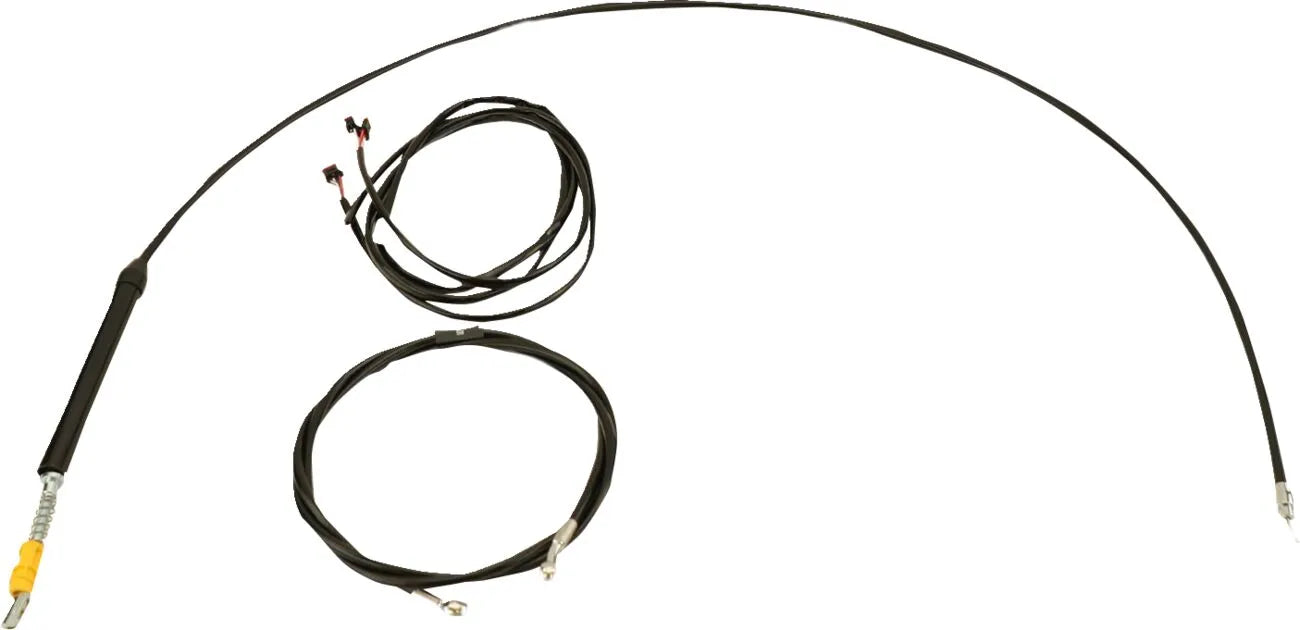 La Choppers Complete Cable Kit for 15-17" Handlebars