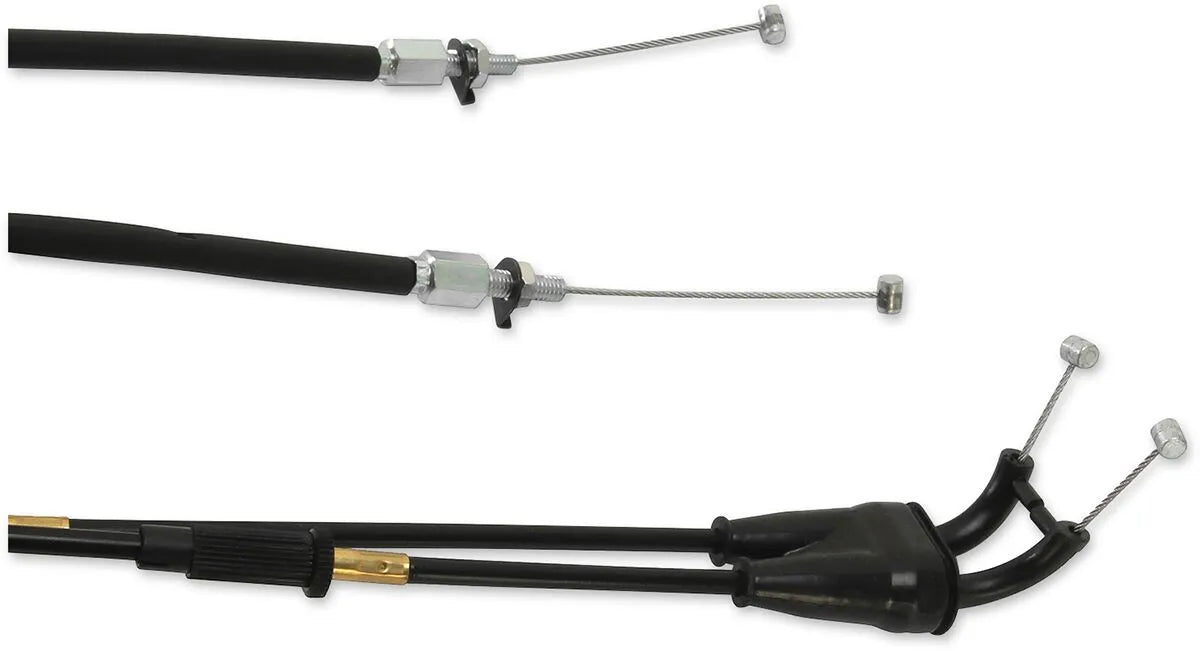 MOOSE OFFROAD HARD-PARTS Black Vinyl Throttle Cable