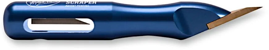 Motion Pro Billet Aluminum Gasket Scraper Blue Anodized