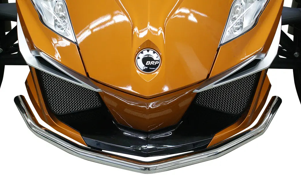 Rivco Products Can-am Spyder Front Bumper - Chrome Steel