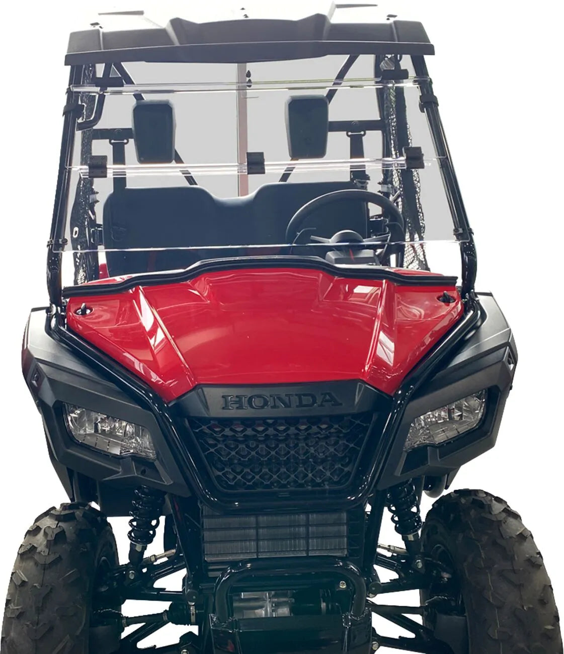 Moose Offroad Deluxe Full Folding Windshield