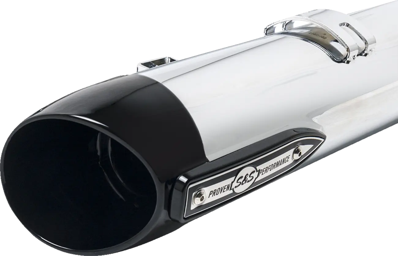 S&s Cycle 4" Broadhead Slip-on Mufflers - Chrome
