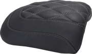 Mustang Padded Passenger Seat Cowl - 9" Width - For Harley Davidson