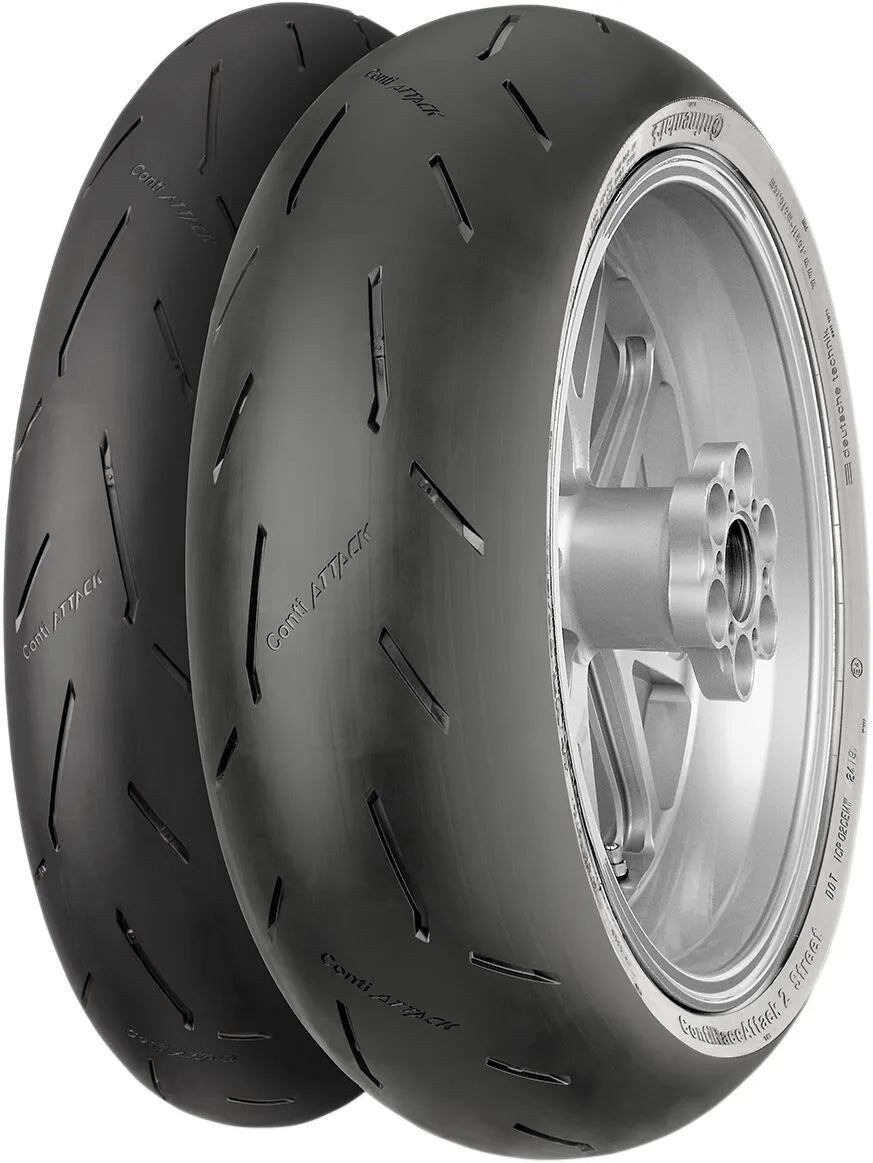 Continental Contiraceattack 2 Street Tire 120/70zr17
