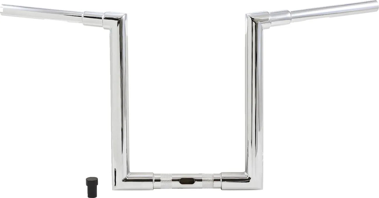 Burly Brand Jason Handlebar - Chrome, 14 Inch