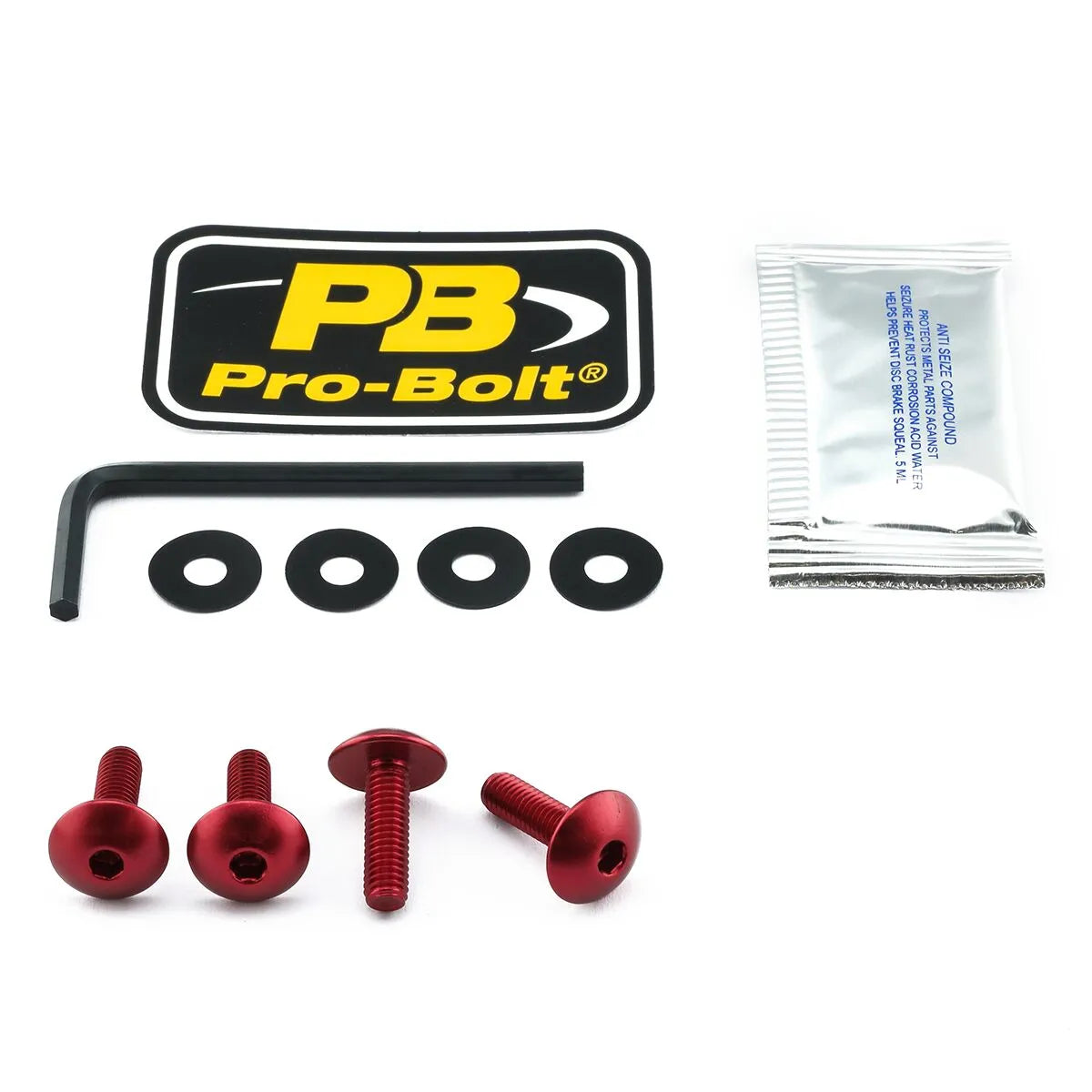 Pro Bolt Aluminium Screen Bolt Kit