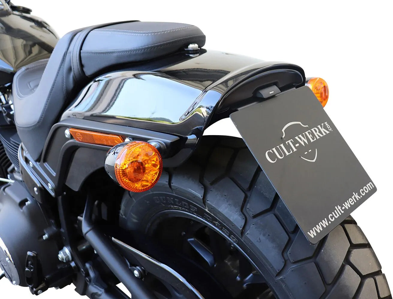 Cult Werk License Plate Bracket - Central Mount