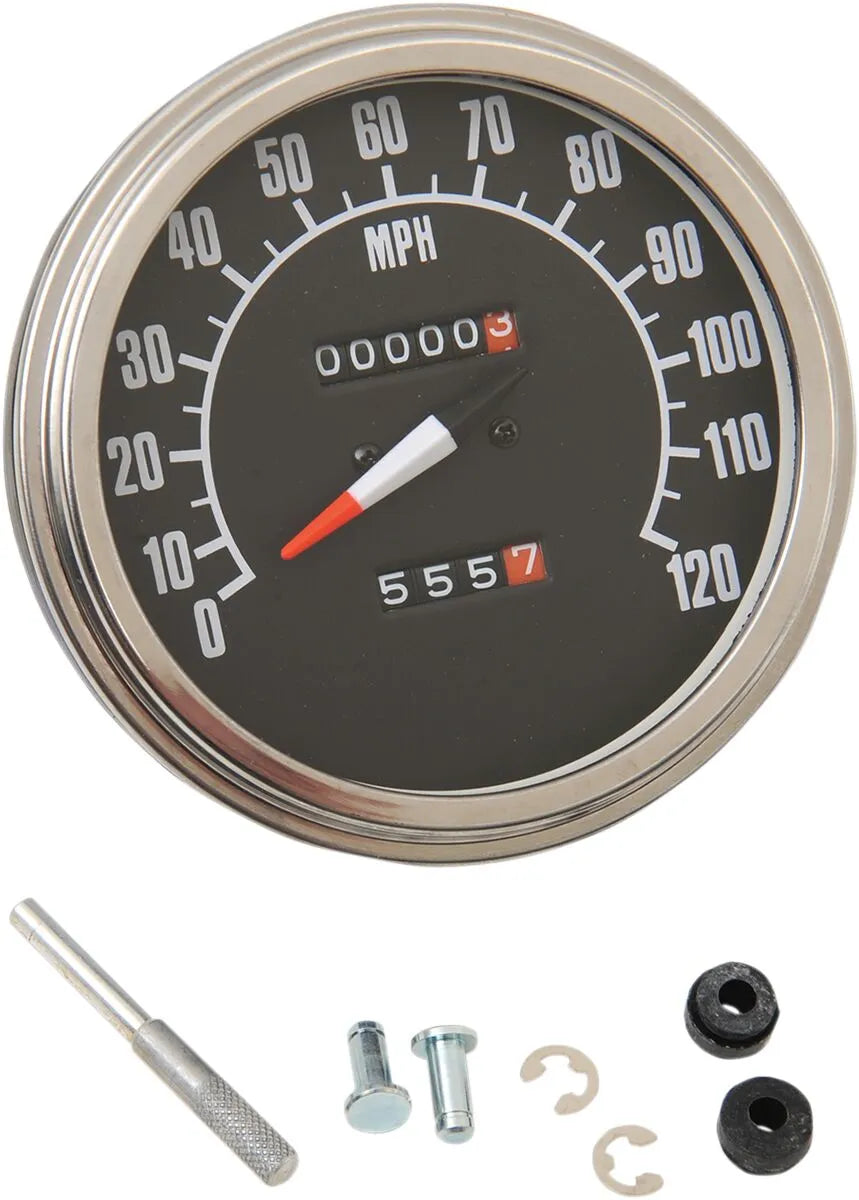 Drag Specialties 5" Fl-style Speedometer