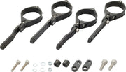 Daytona Headlight Bracket Set 49mm Black Aluminum