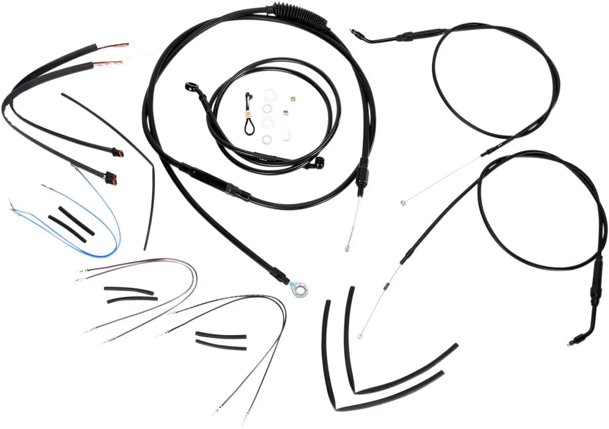 BURLY BRAND Ape Hangers Handlebar Cable/Line Kit