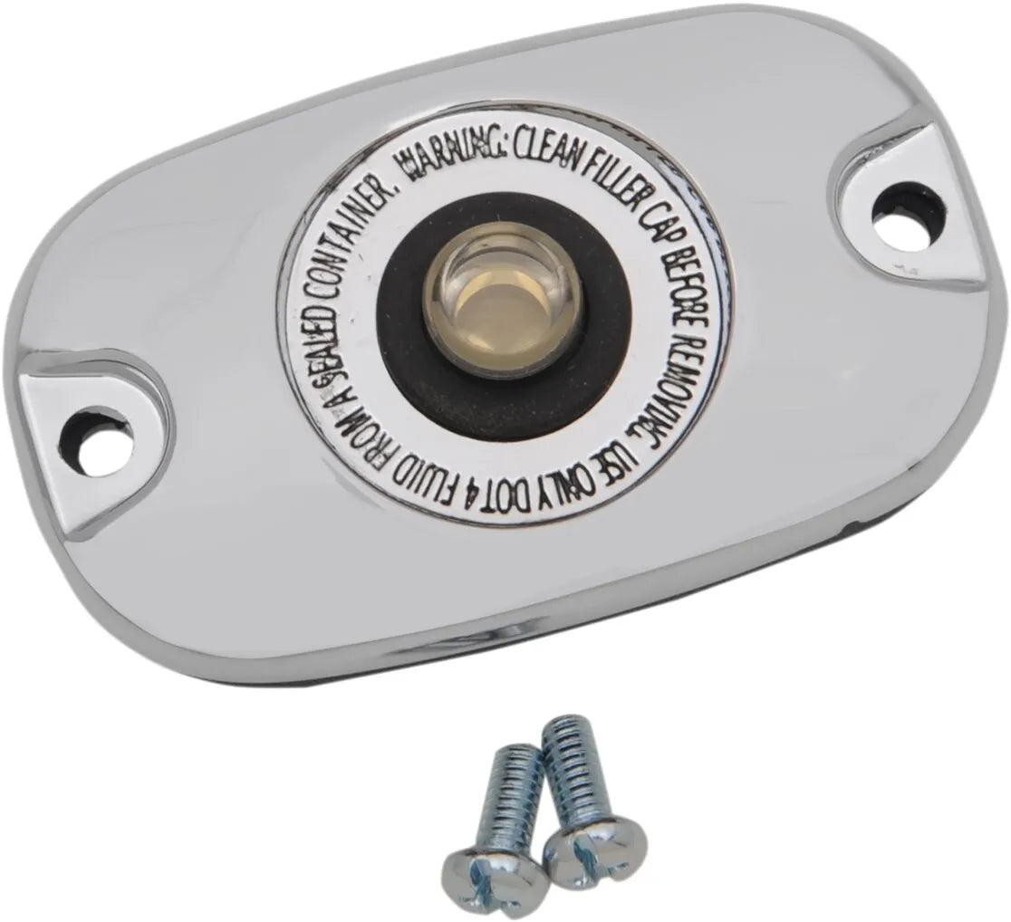 Drag Specialties Rear Brake Master Cylinder Cover Kit