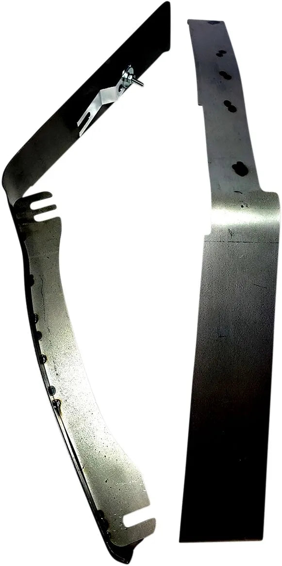 Cycle Visions Bagger-Tail Filler Panels Unfinished for FLST 14-22