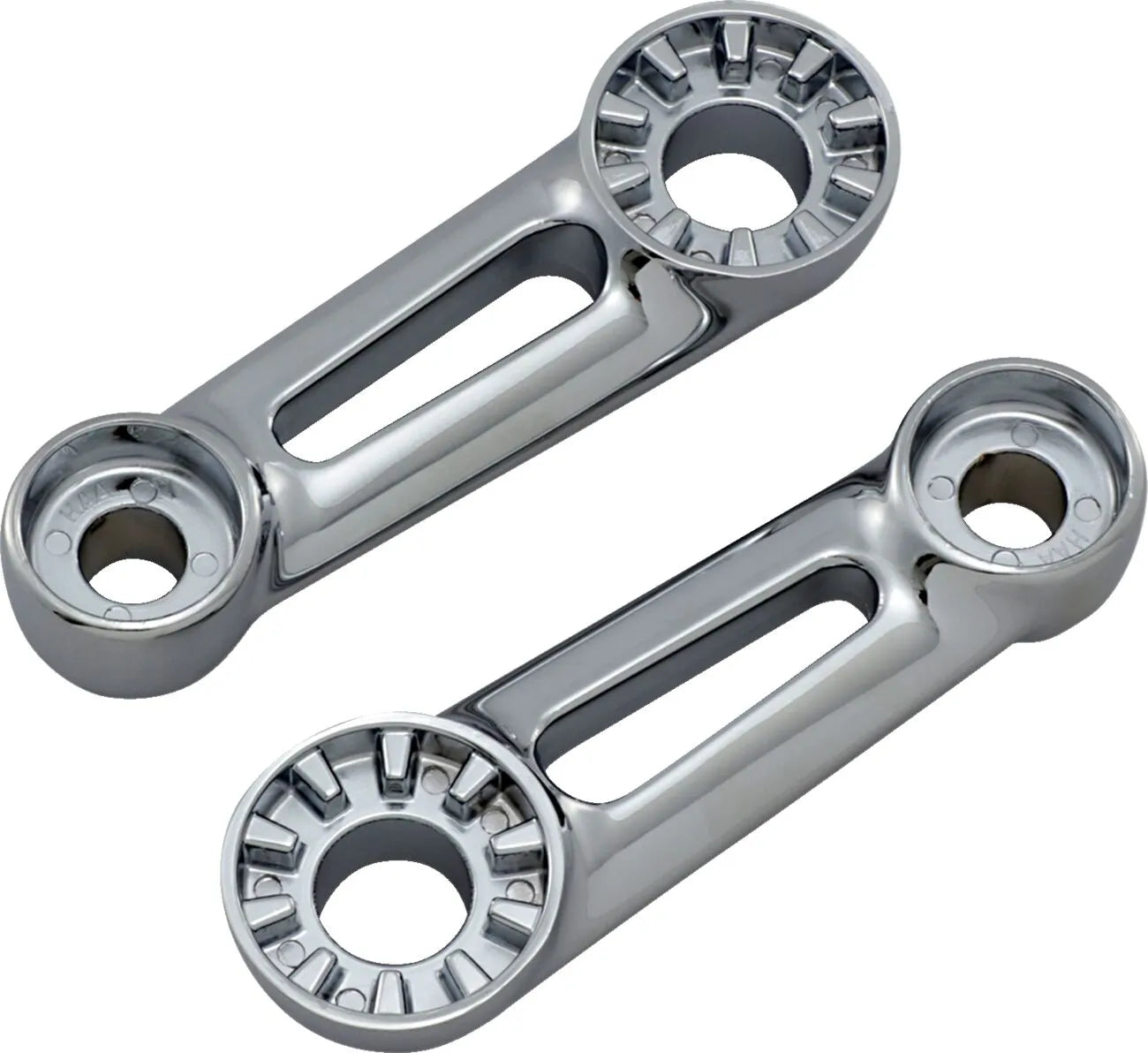 Kuryakyn Ergo Cruise Peg Mount Arms Chrome 4-1/2"