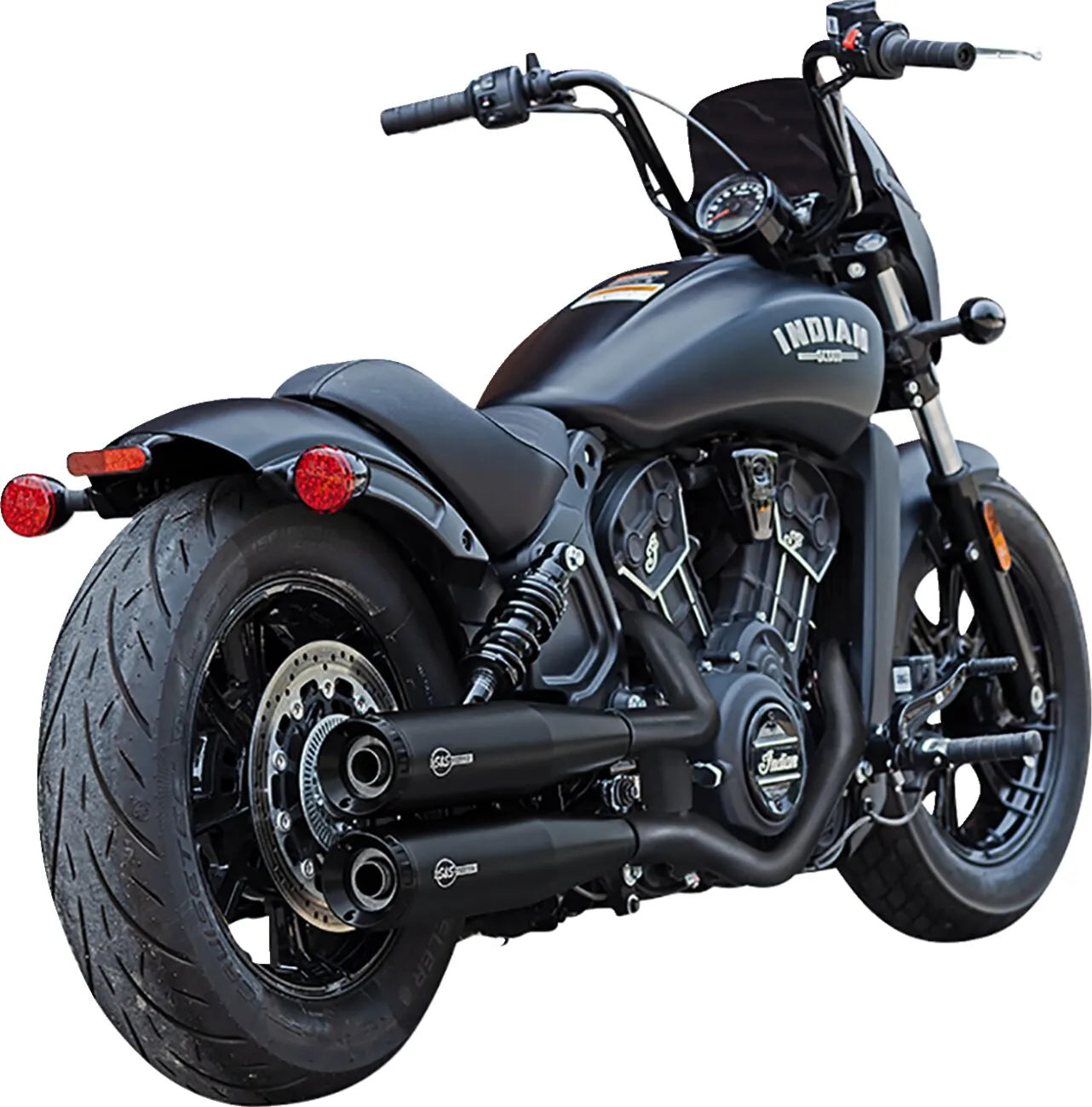 S&s Cycle Grand National Slip-on Mufflers For Indian Scout