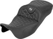 Saddlemen RoadSofa Tri Gripper Motorcycle Seat