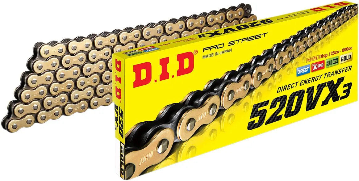 Did 520vx3 Steel Drive Chain
