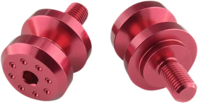 Pro Bolt Swingarm Spools For Motorcycles - Red