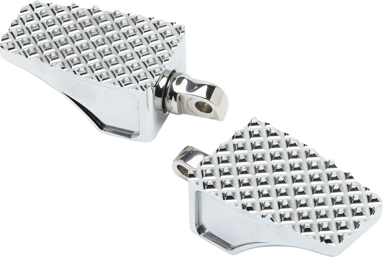LA Choppers County Line Chrome Front Driver Foot Pegs