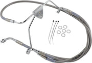 Drag Specialties Extended Brake Line Kit - Stainless Steel