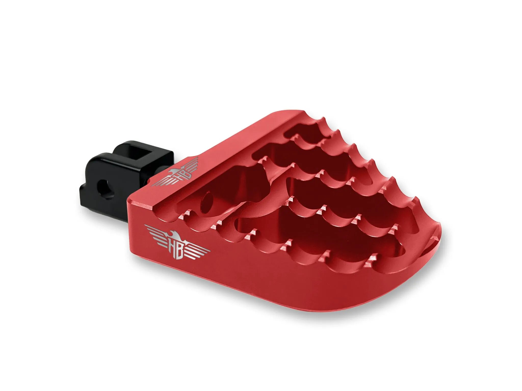 Heinz Bikes Mini-floorboard Footpegs - Red