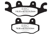 Ebc Sfa Series Organic Scooter Brake Pads