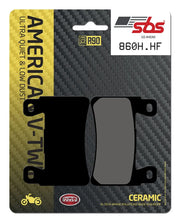 Sbs Hhf Street Ceramic Organic Brake Pads - Front