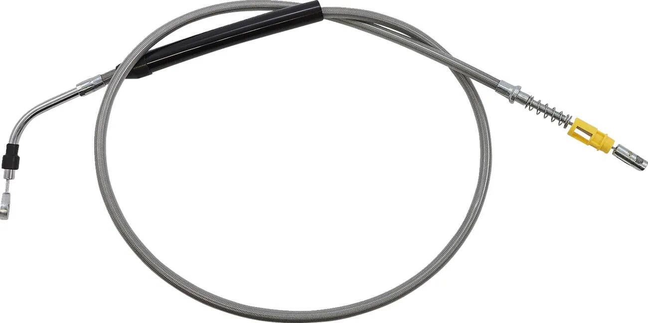 La Choppers Stainless Steel Braided Clutch Cable for 18"-20" Ape