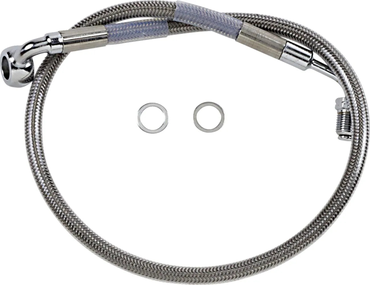 Drag Specialties Stainless Steel Brake Line Kit With Abs