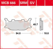 Trw Sv Series Sintered Brake Pads (Front) - Front