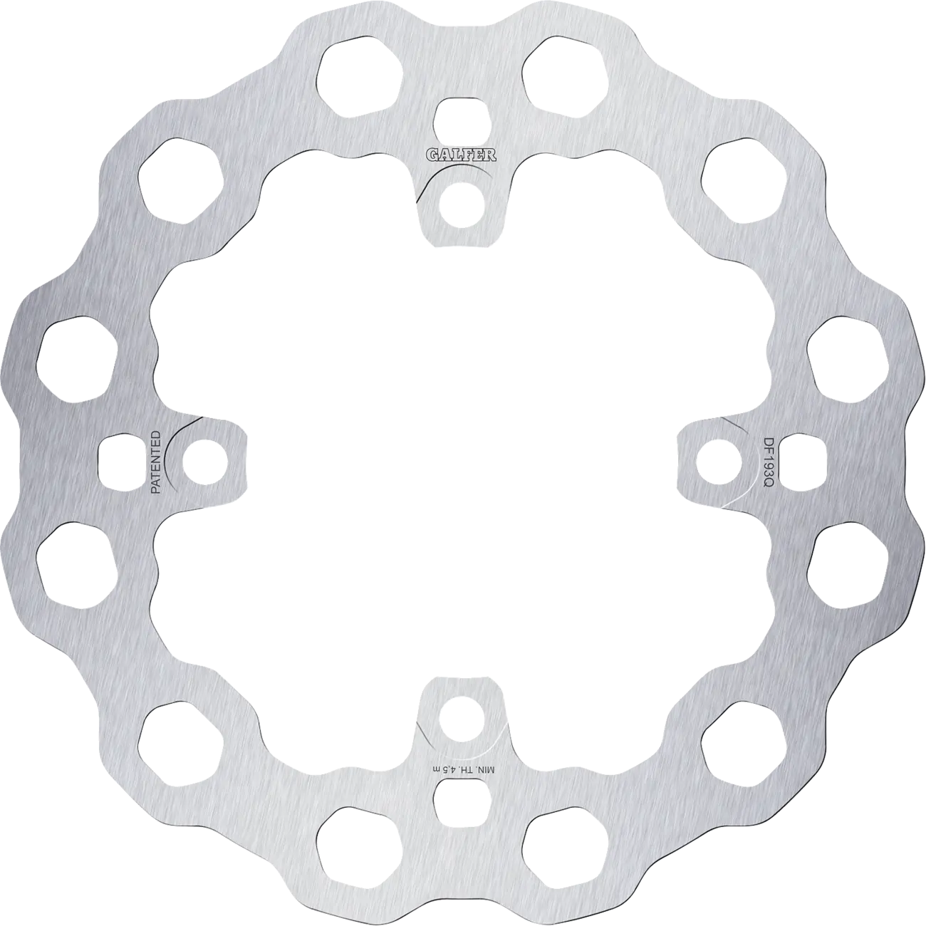 Galfer Cubiq Brake Rotor - Enhanced Cooling And Handling - Rear