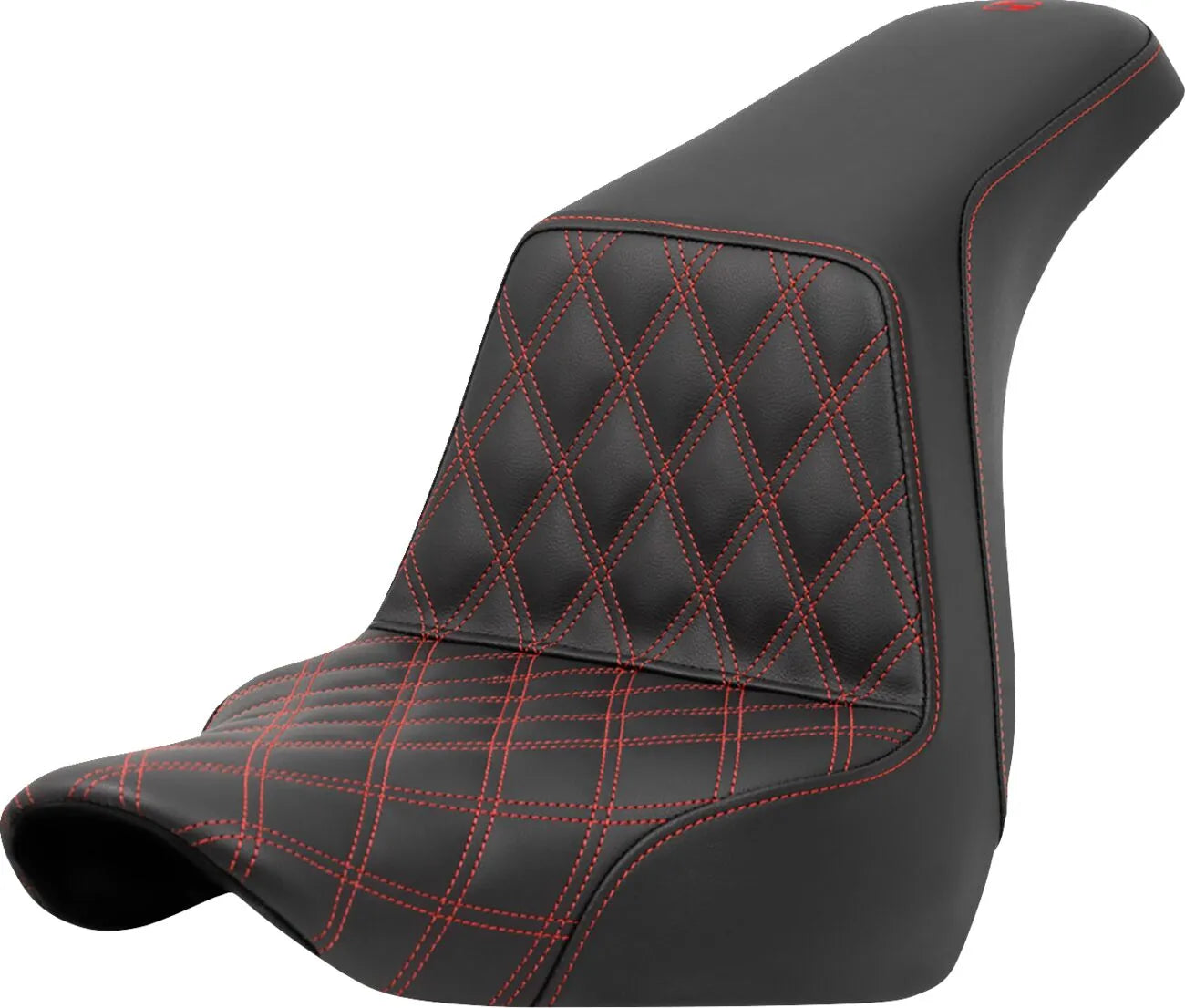 Saddlemen Lattice Stitch Step-up Seat - For Harley Davidson