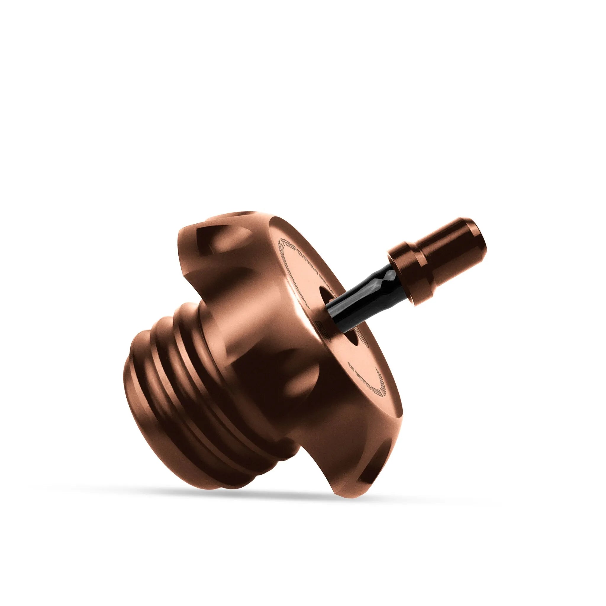 Heinz Bikes Performance Vented Gas Cap - Bronze Billet Aluminum