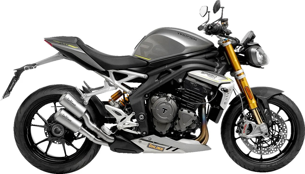 Leovince Lv-10 Slip-on Muffler - ECE Street Legal Approved