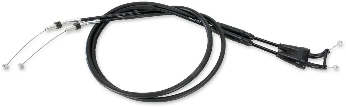 MOOSE OFFROAD HARD-PARTS Black Vinyl Throttle Cable