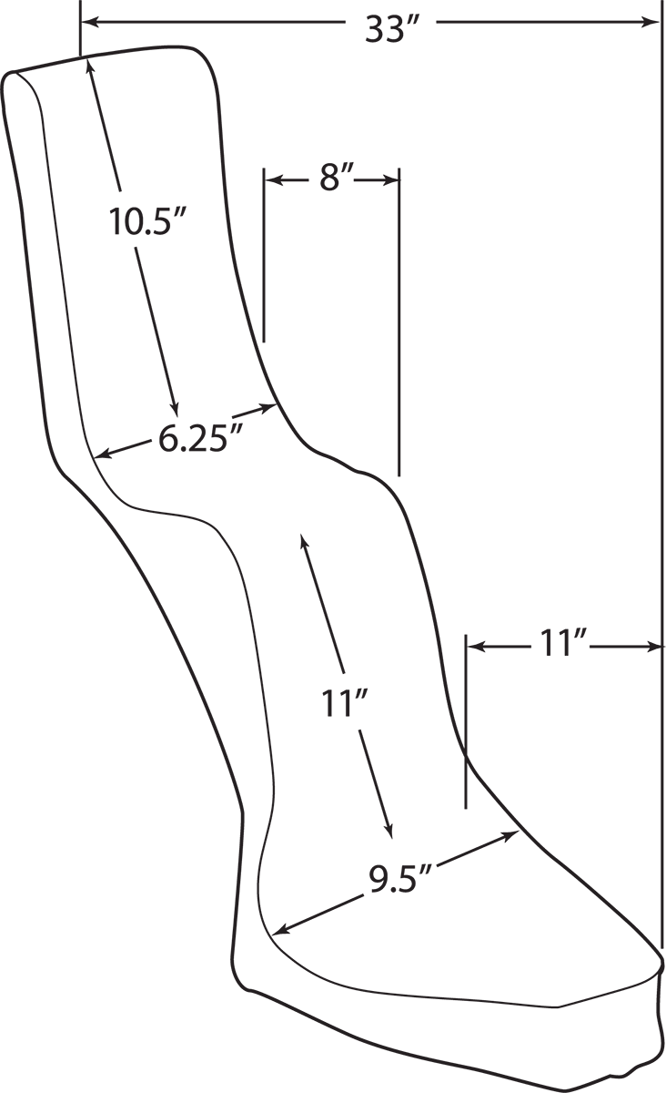 Drag Specialties King And Queen Vinyl Seat