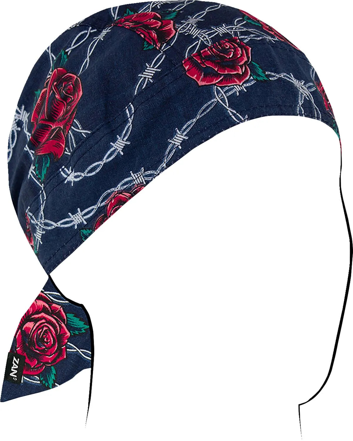 Zan Headgear Flydanna Headwrap Barbed Wire Roses