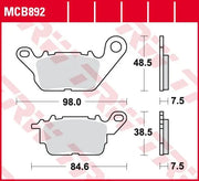 Trw All Round Sintered Metal Brake Pads