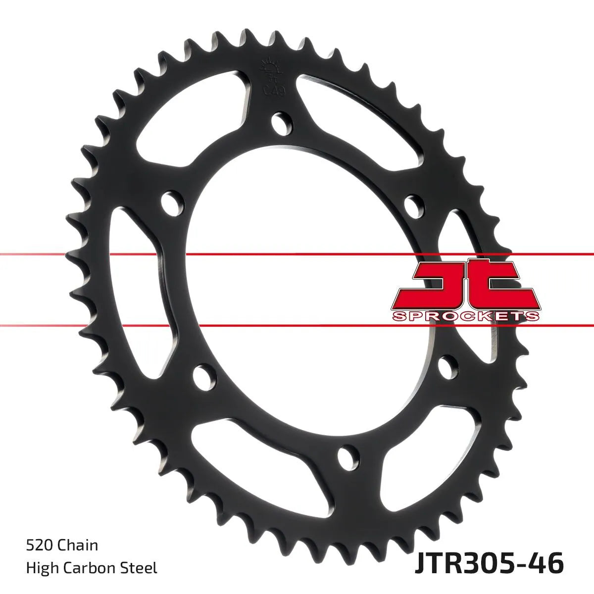 Jt Sprockets Steel Rear Sprocket - 520 46t