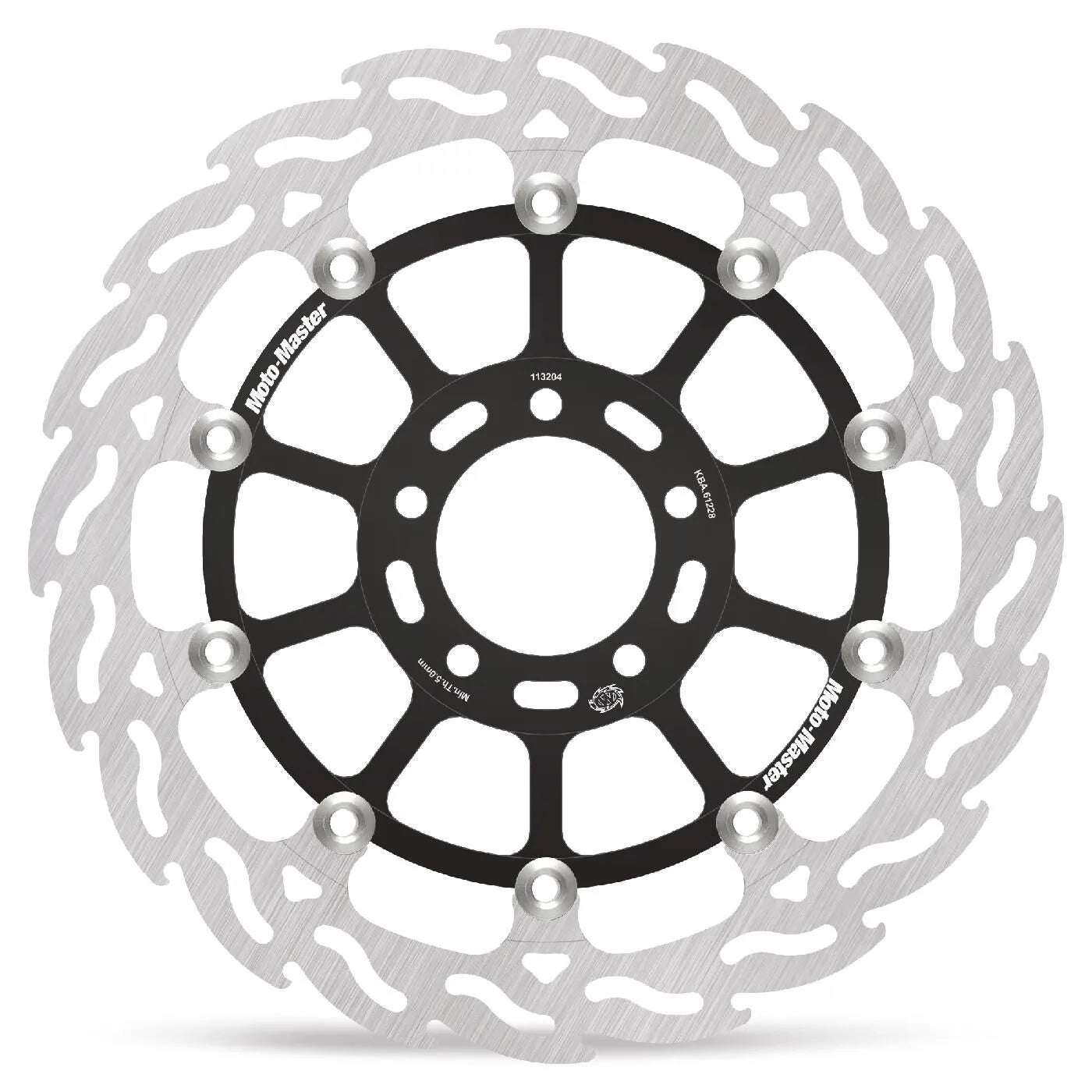 Moto-master Flame Series Brake Rotor For Motorcycle - Front