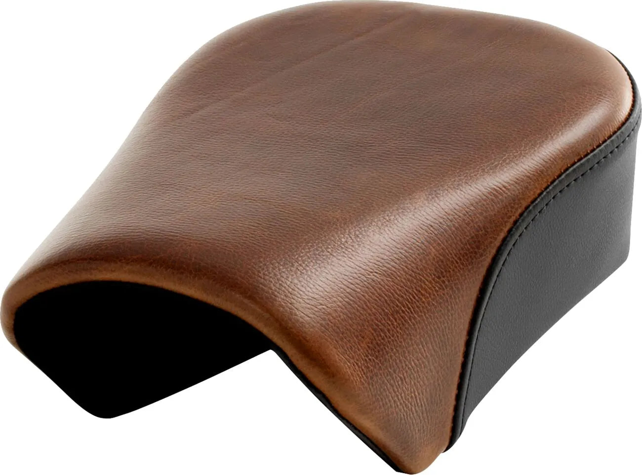 Saddlemen Pillion Pad - Brown Leather Comfort - For Harley Davidson