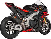 Akrapovic Slip-on Line Muffler For Aprilia - Carbon Fiber