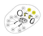 Akrapovic Muffler Bracket