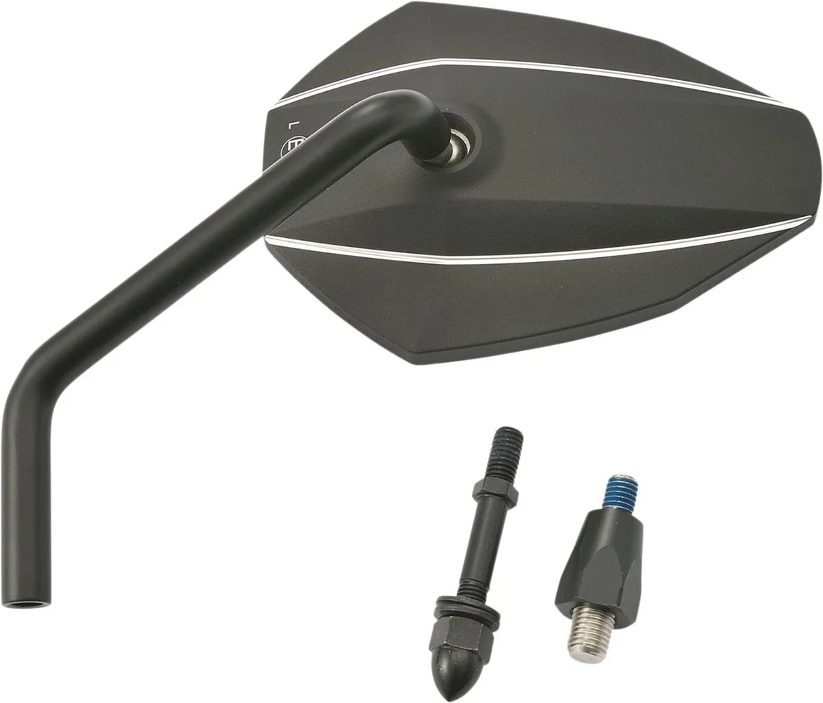 Daytona Aluminum Black Motorcycle Mirror