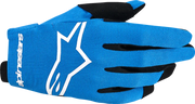 Alpinestars Radar Gloves - Black/White/UCLA Blue